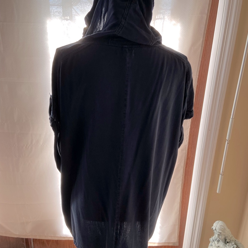 Maurice’s Hooded Blue Jacket L/XL - Picture 4 of 10
